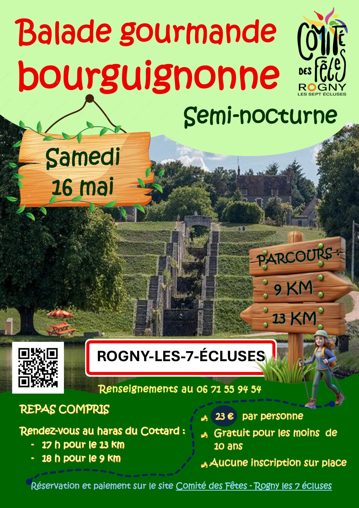 Balade gourmande Bourguignonne semi nocturne