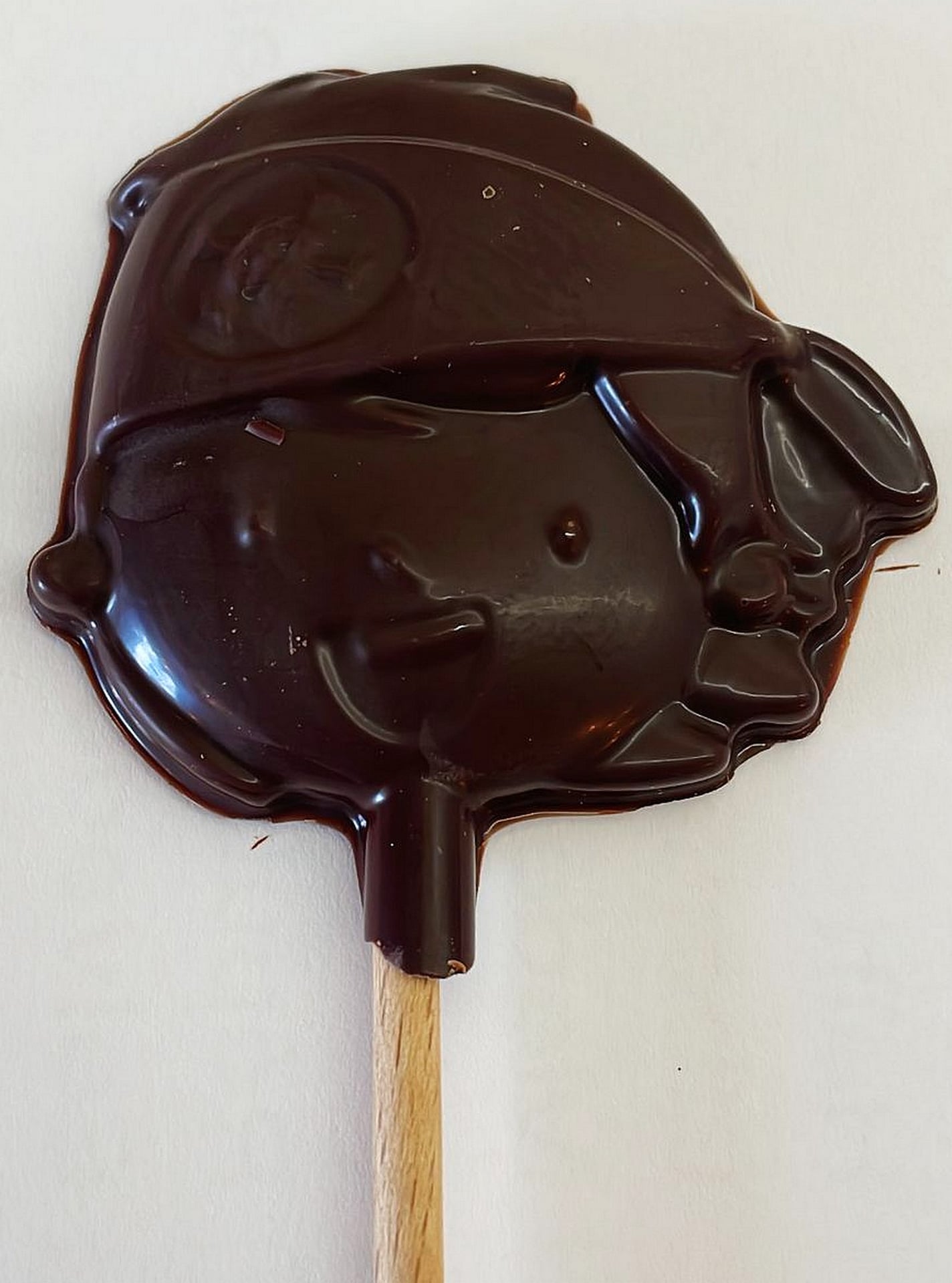 Atelier enfant sucette en chocolat