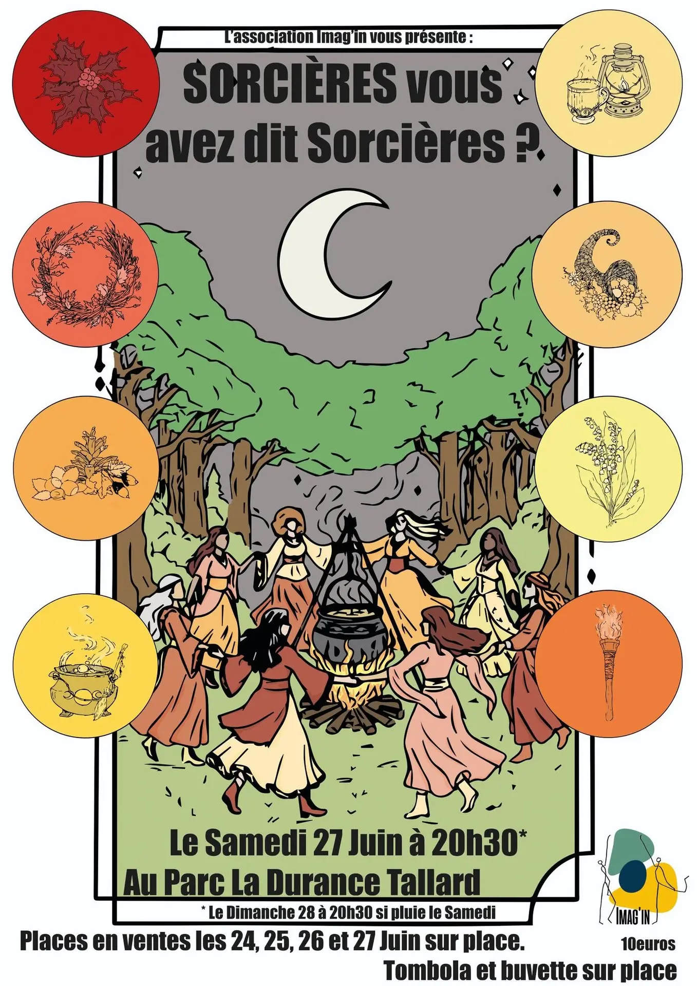 Spectacle de l'association de danse Imag'in "Sorcières, vous avez dit Sorcières ? "