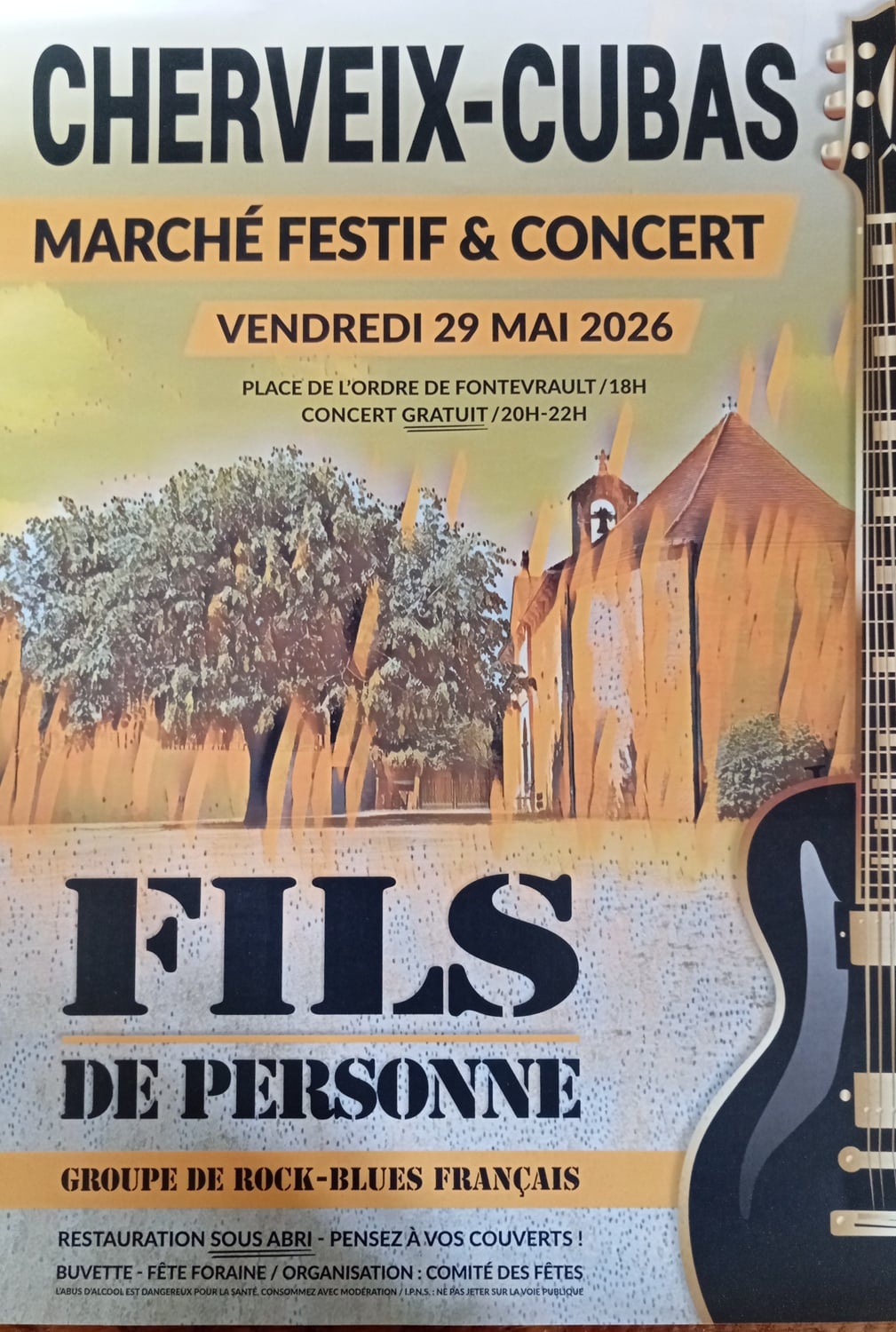 Marché festif & concert