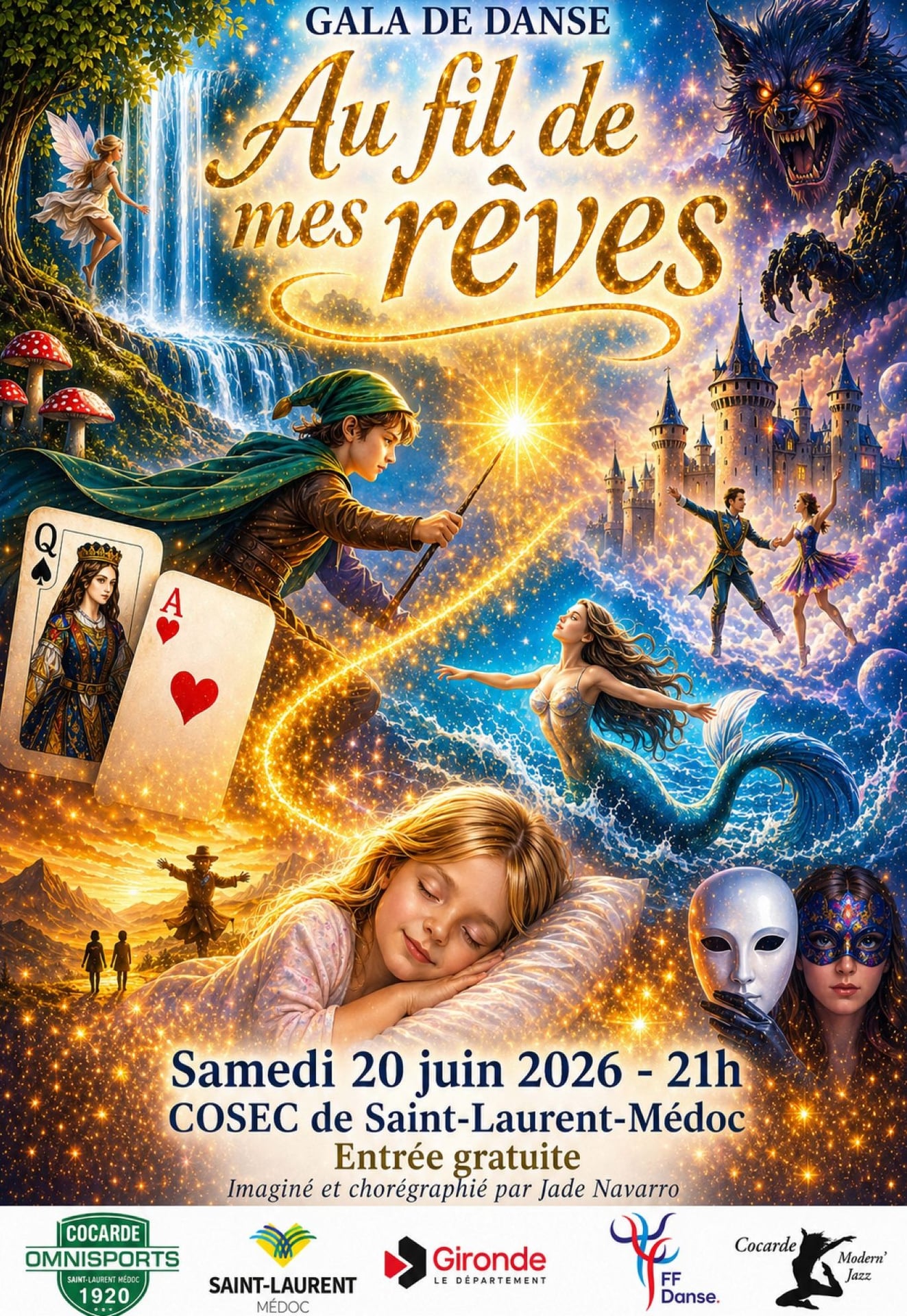 Gala de danse "Au fil de mes rêves"