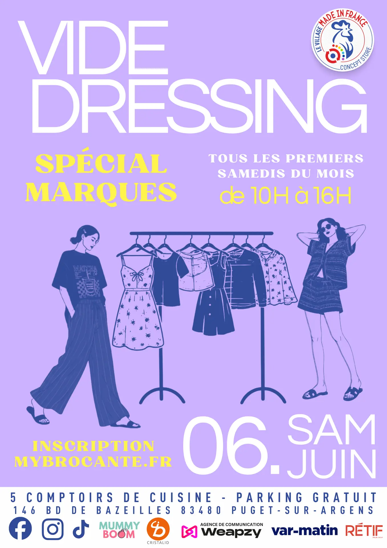 Vide-dressing  au Village Made In France