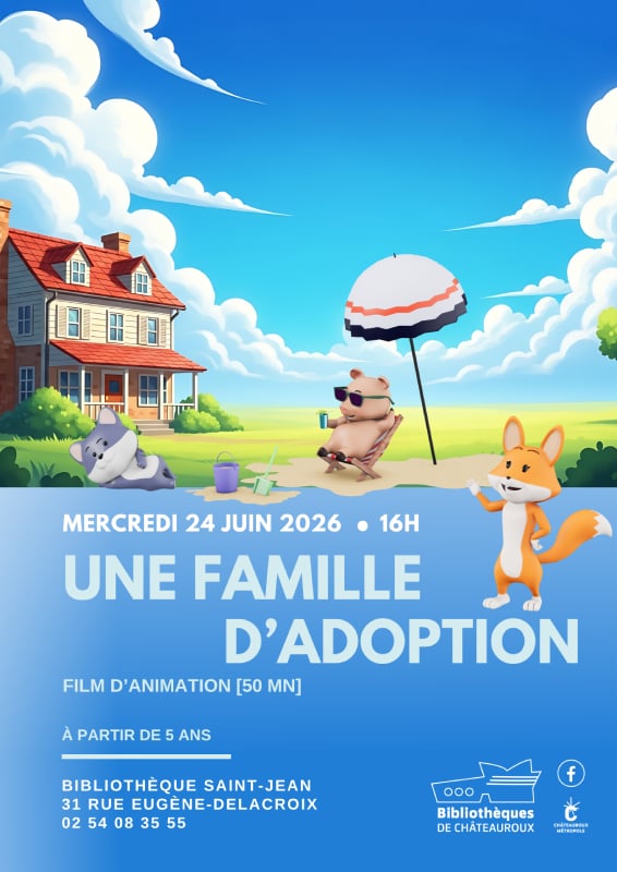 Film d'animation : Une famille d’adoption