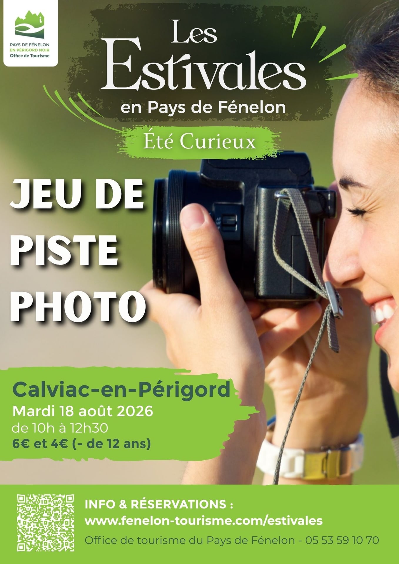 ETE CURIEUX : Jeu de piste photo à Calviac-en-Périgord