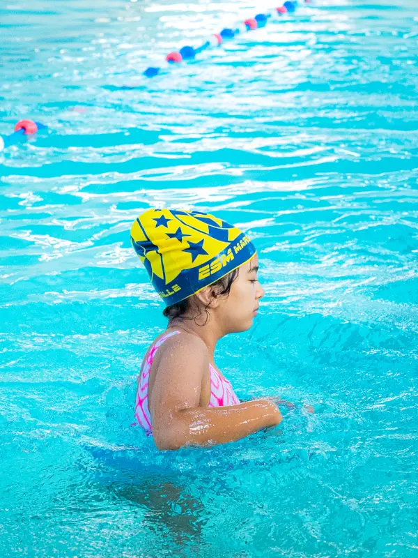 Bassin mobile - Parc Bougainville - Stages d'aisance aquatique pour les 4 -6 ans