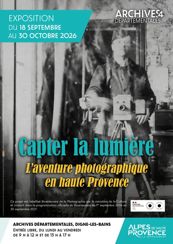 Exposition - Capter la lumière, l'aventure photographique en Haute Provence