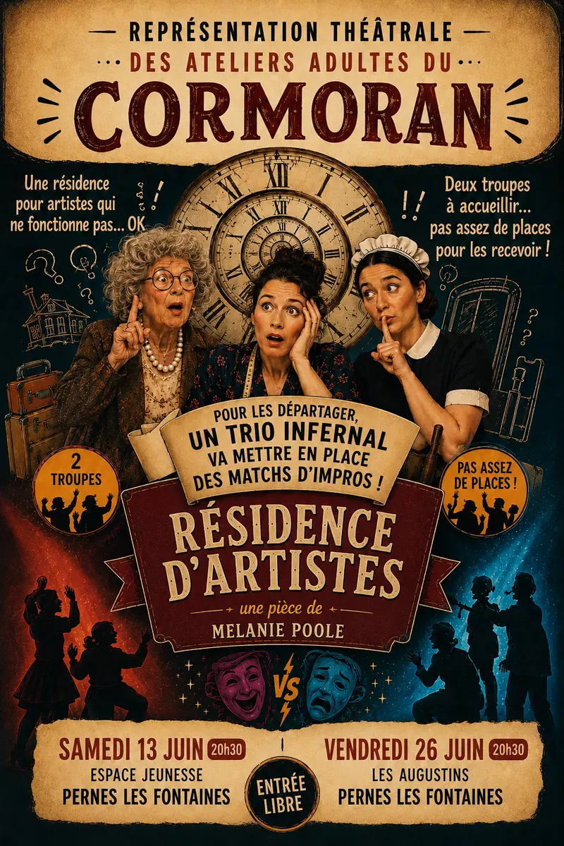 Théâtre : Résidence d'artistes