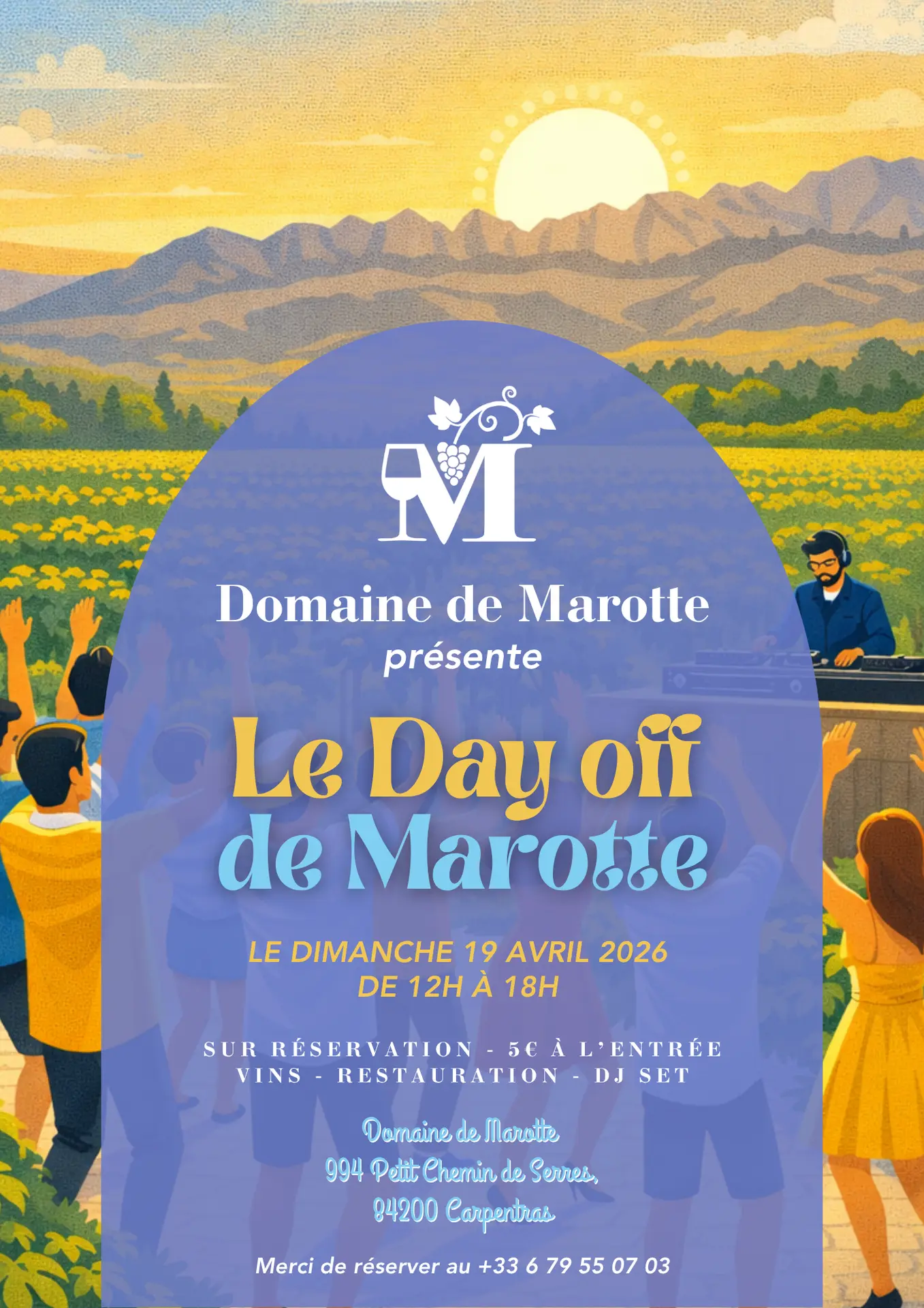 Le day off de Marotte