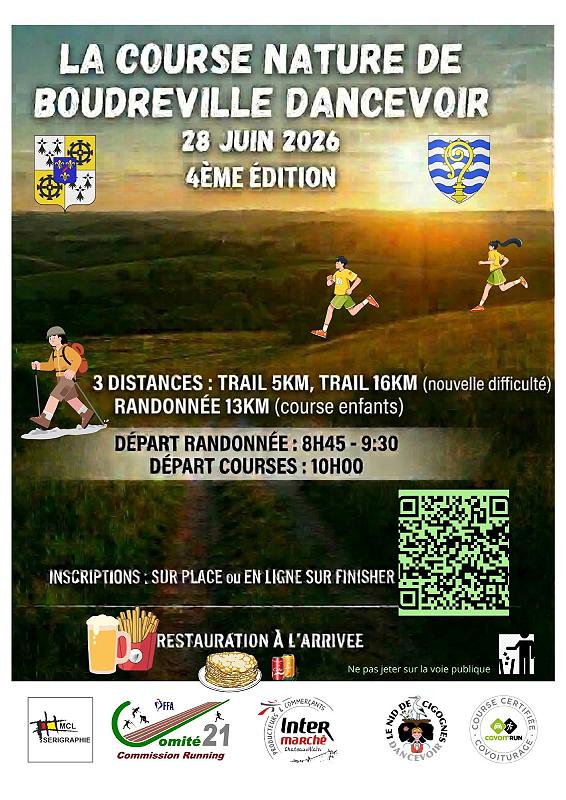 La course nature de Boudreville Dancevoir