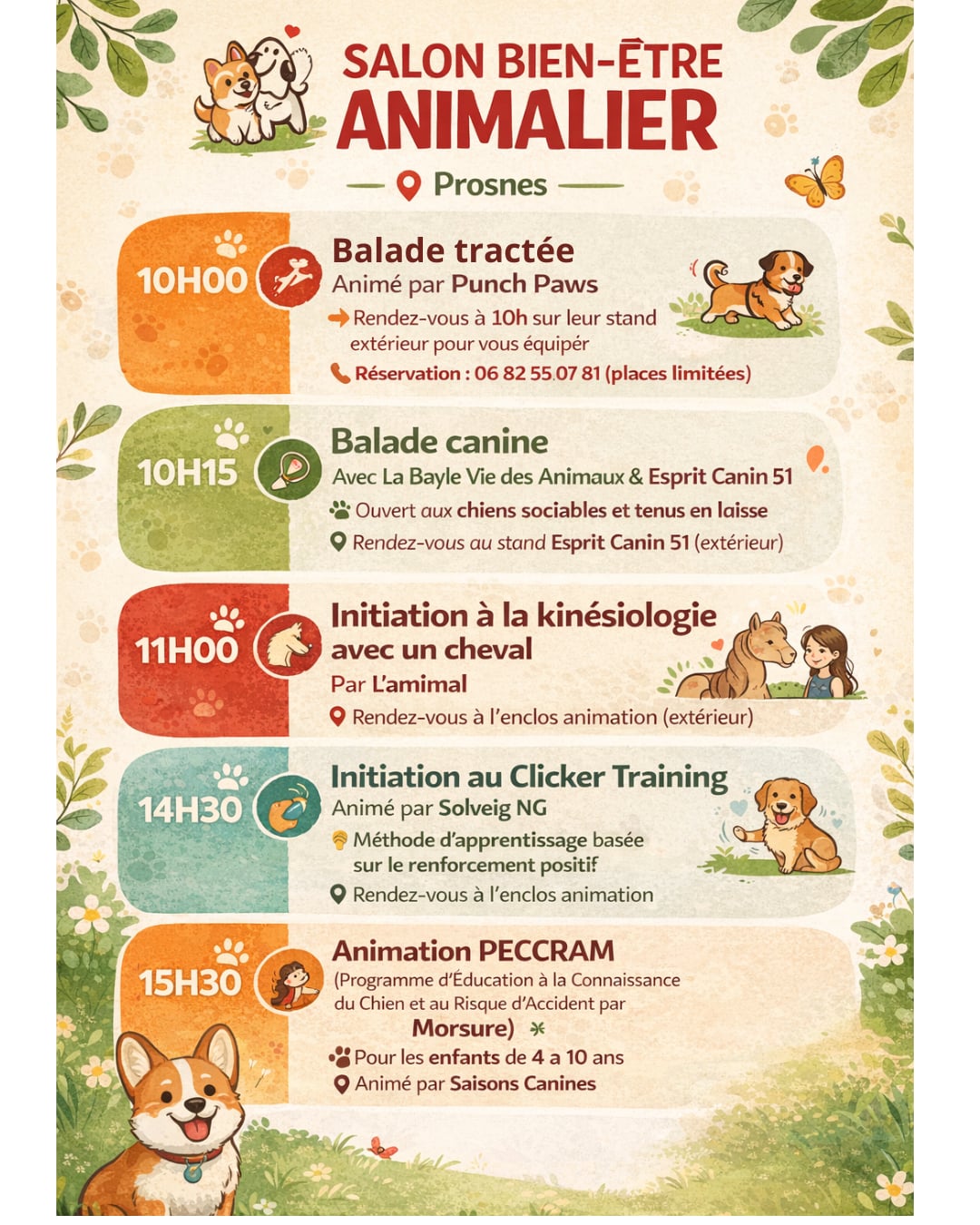 Salon bien être animalier à Prosnes