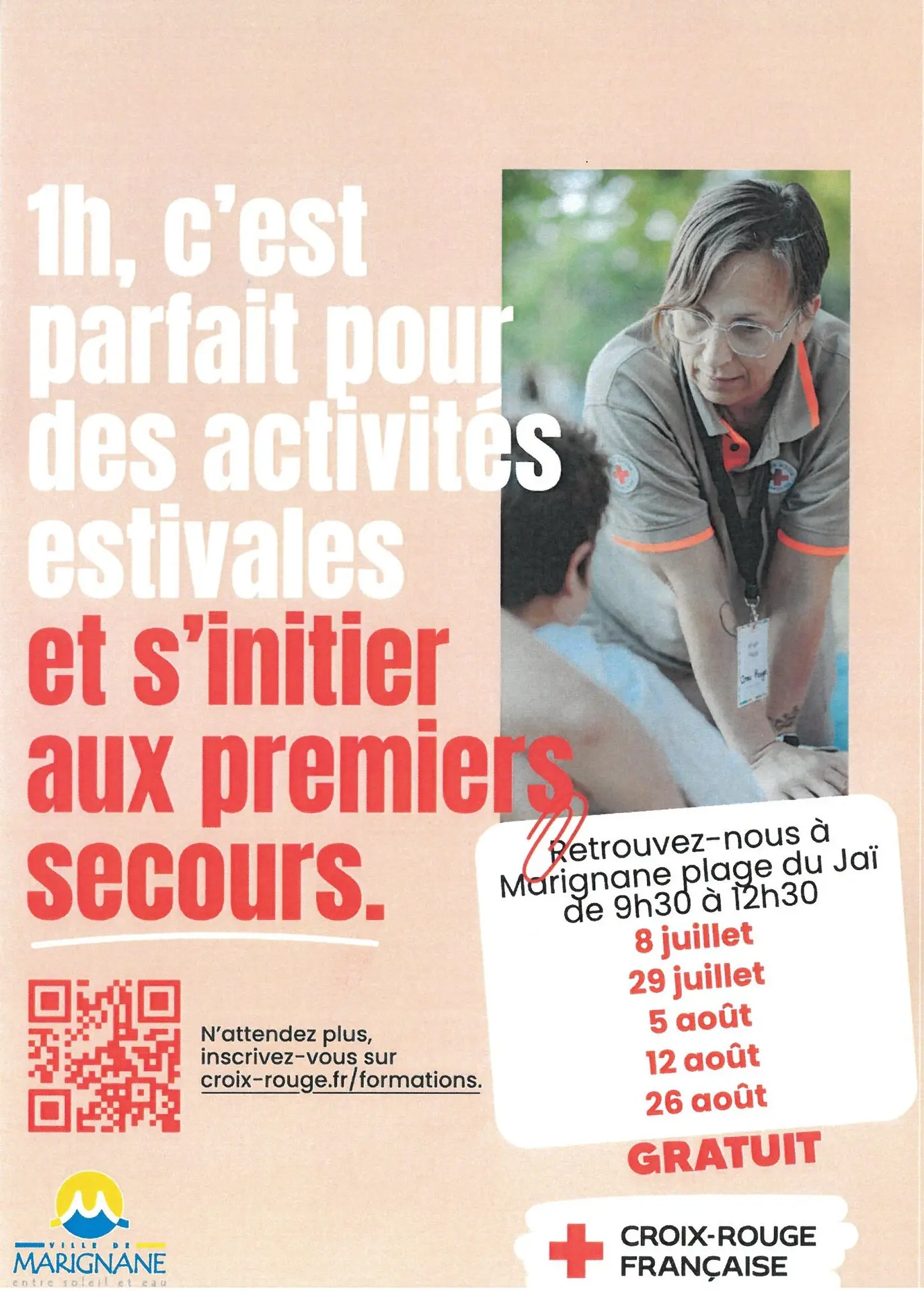 L'été qui sauve ! Initiations aux gestes de premier secours