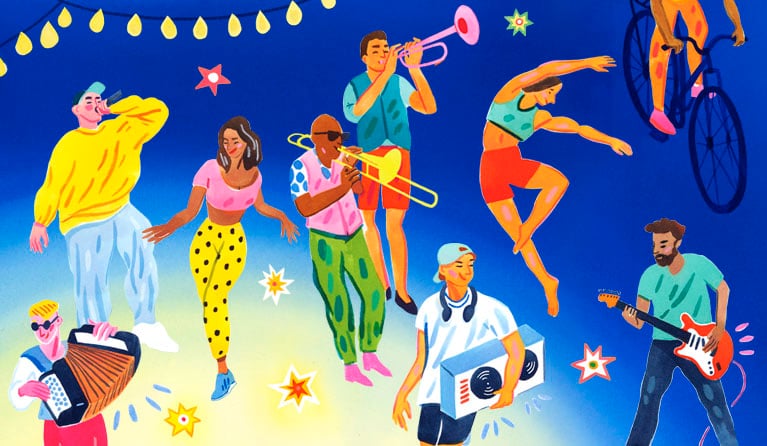 Fête de la musique - Castelnaud de Gratecambe