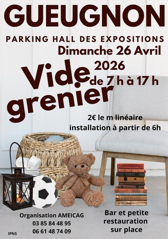 Vide grenier  à Gueugnon