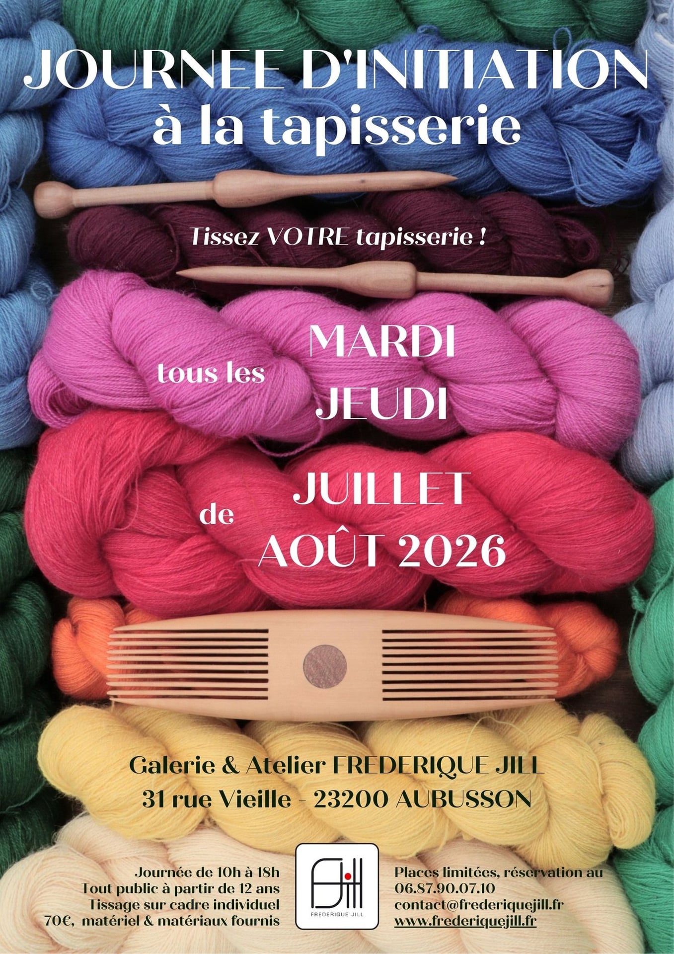 Journées d'initiation à la tapisserie