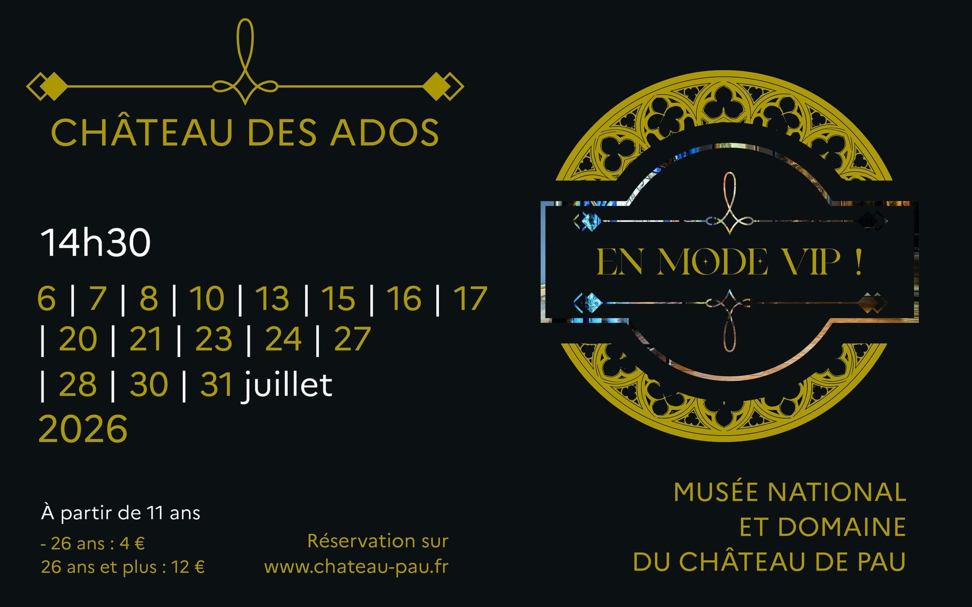 En mode VIP !