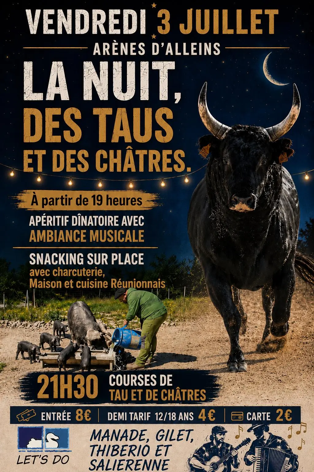 La nuit des Taus et des Châtres