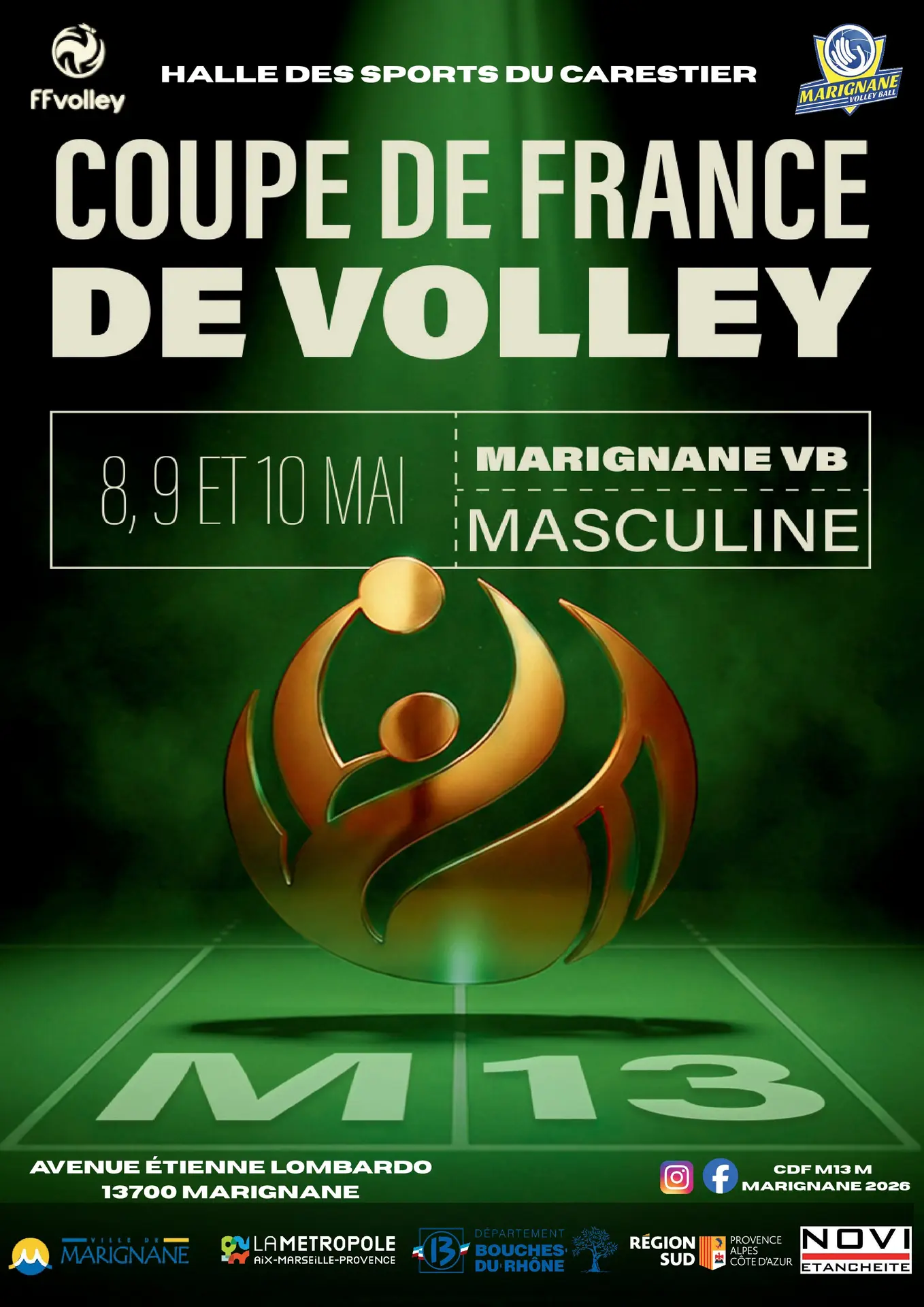 Coupe de France de volley M13M