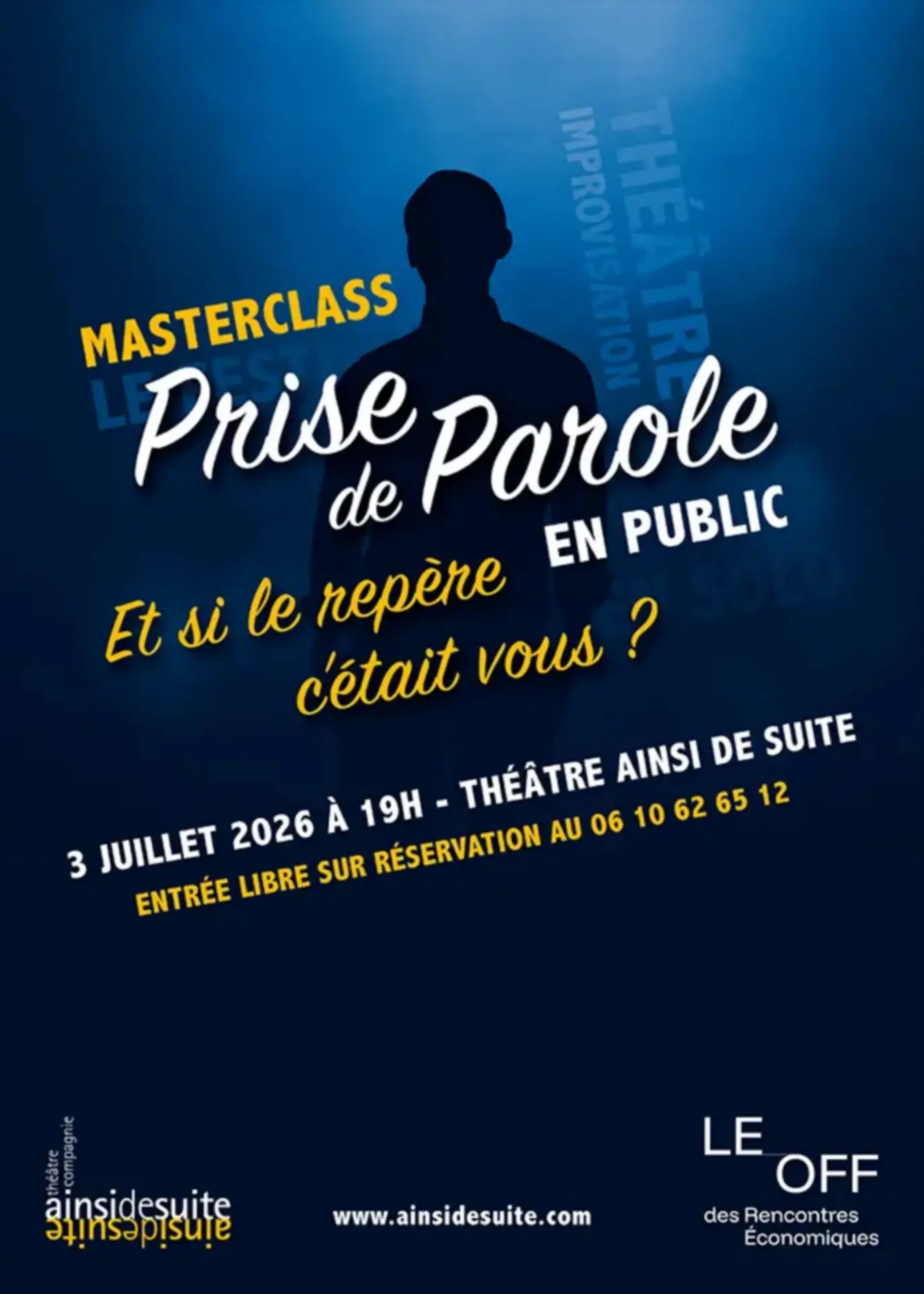 Atelier prise de parole - Et si le repère c’était vous ?