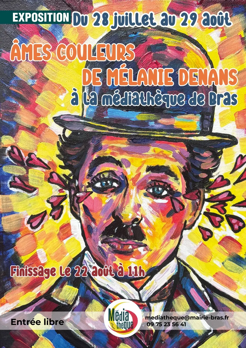 Exposition : Mélanie Denans - peinture