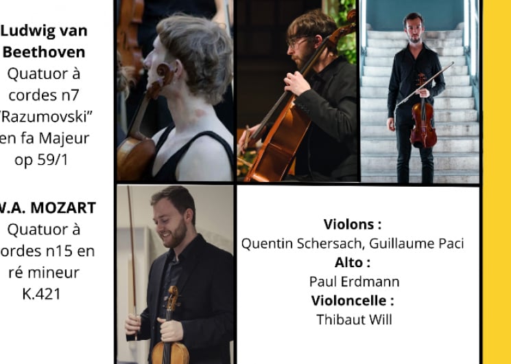 CONCERT QUATUOR ÉRABLE