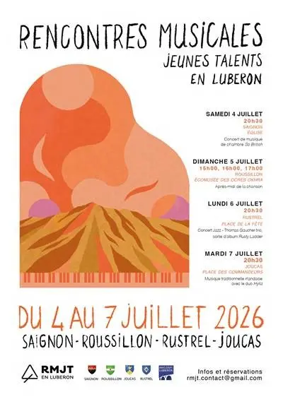 Rencontres Musicales Jeunes Talents en Luberon