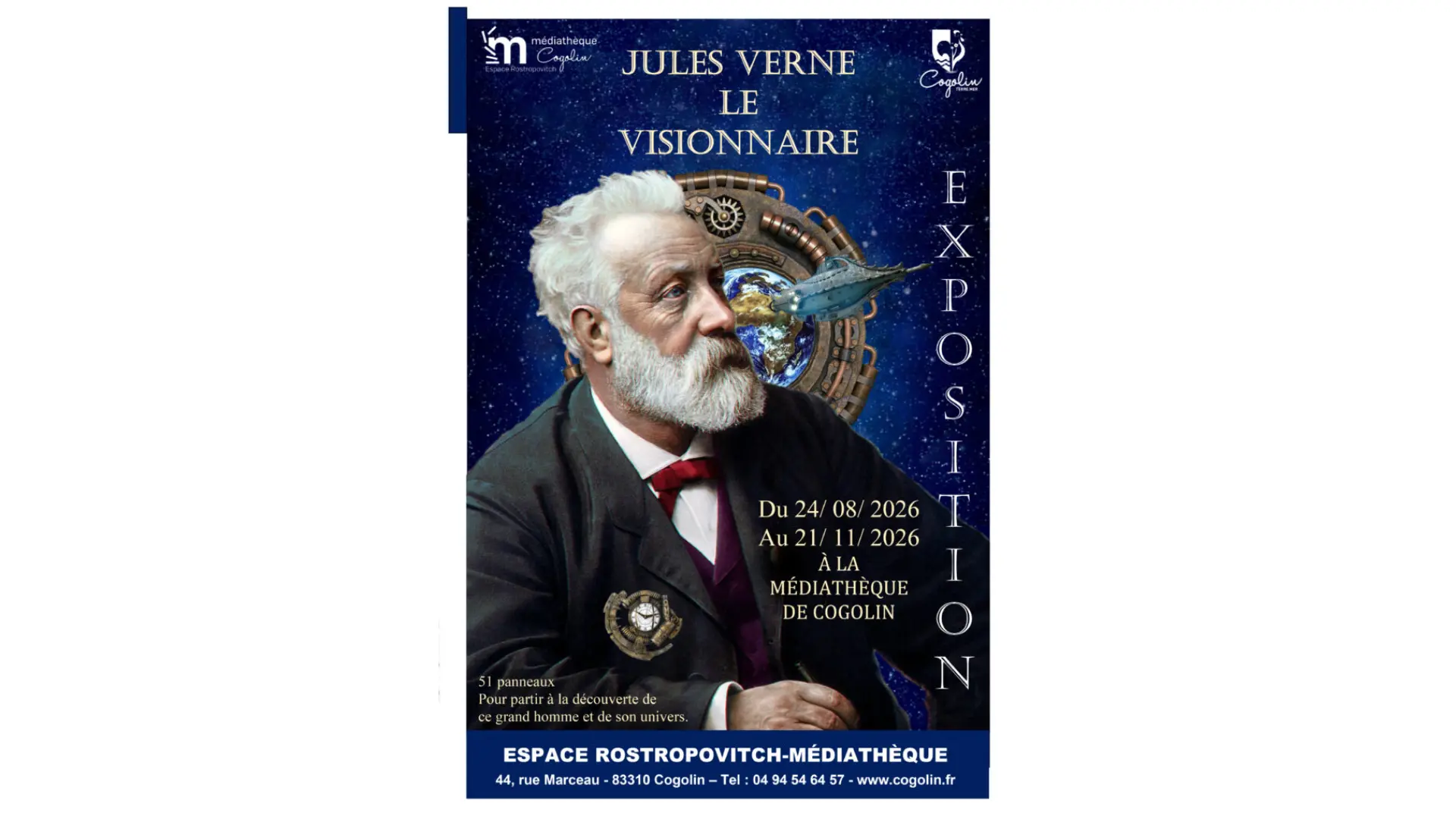 Exposition "Jules Verne, le visionnaire"