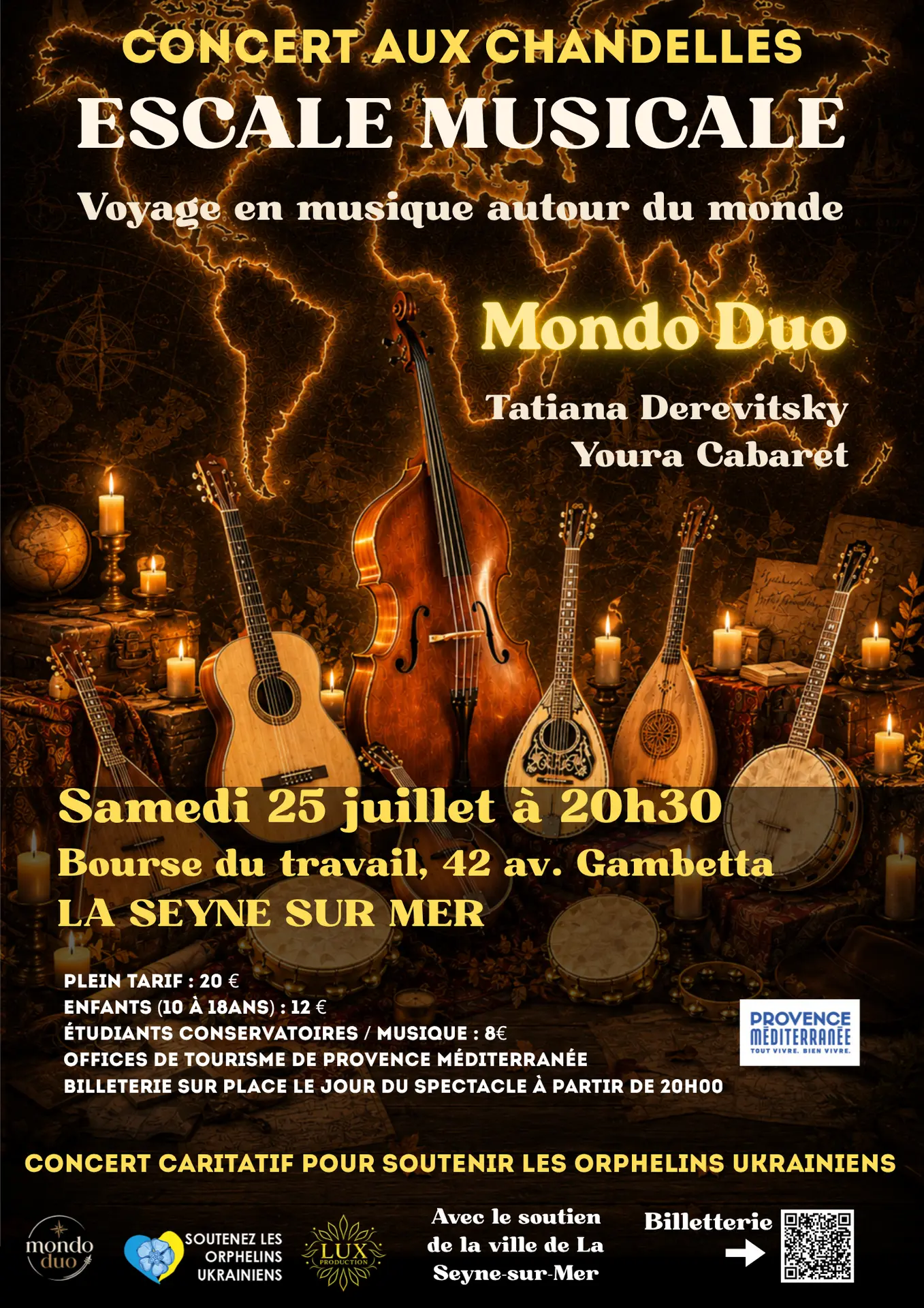 Concert aux chandelles : Escale musicale