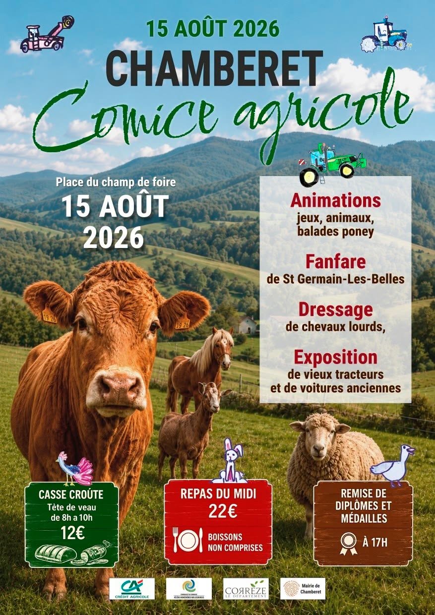 Comice Agricole à Chamberet