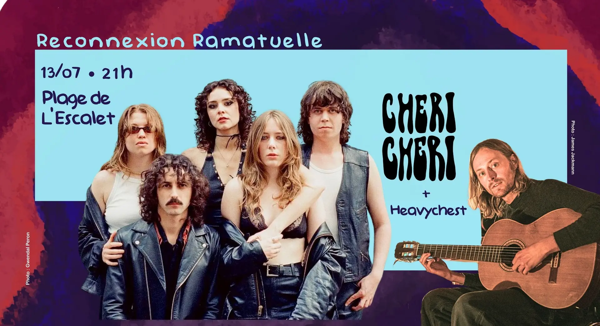 L’Escalet by Reconnexion : Chéri Chéri + Heavychest