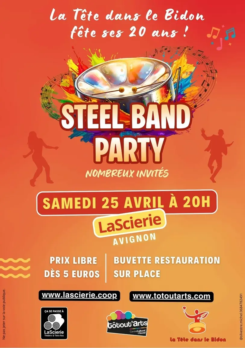 Steel Band Party - Fête du steeldrum, le son des Caraïbes