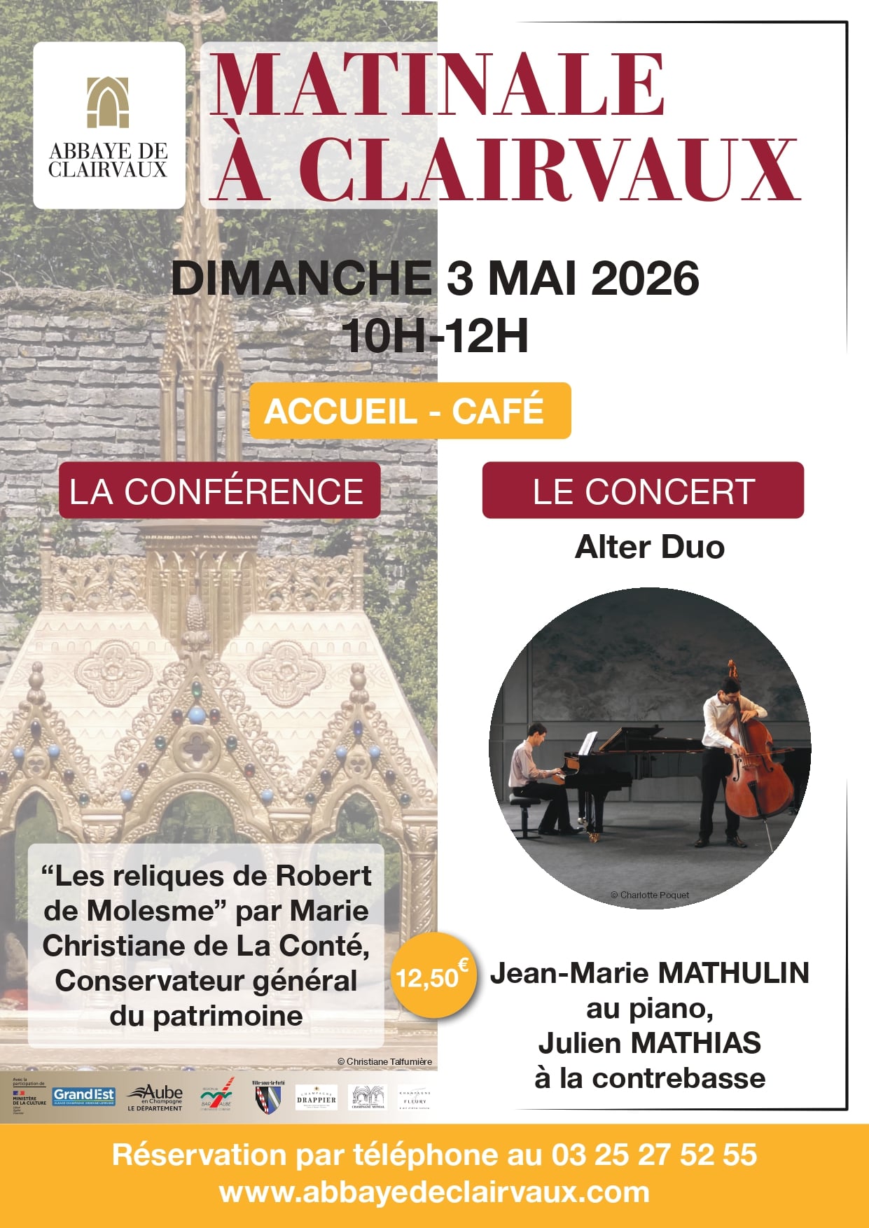 1ère matinale de l'Abbaye de Clairvaux