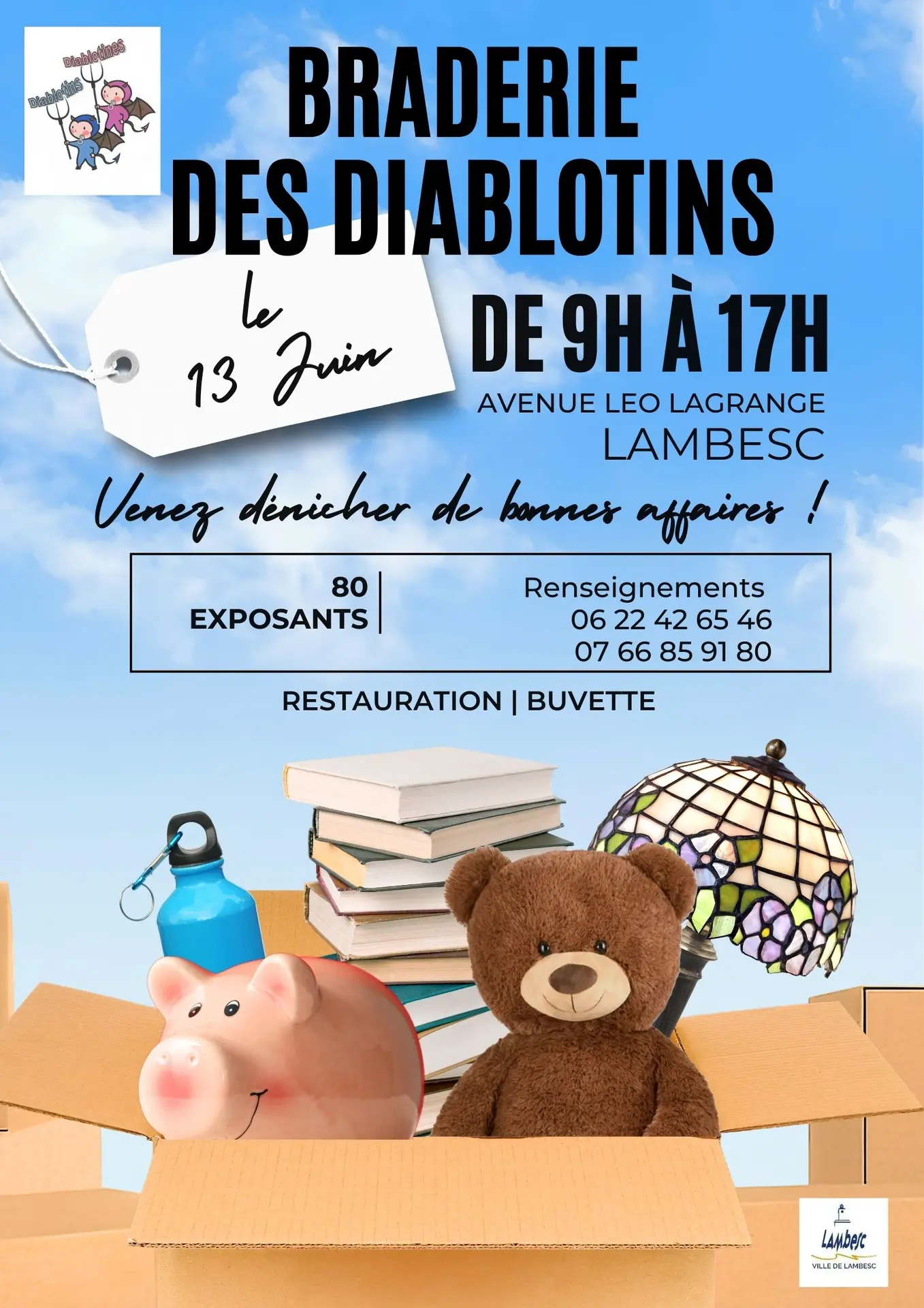 Braderie des diablotins "Vide ta chambre"