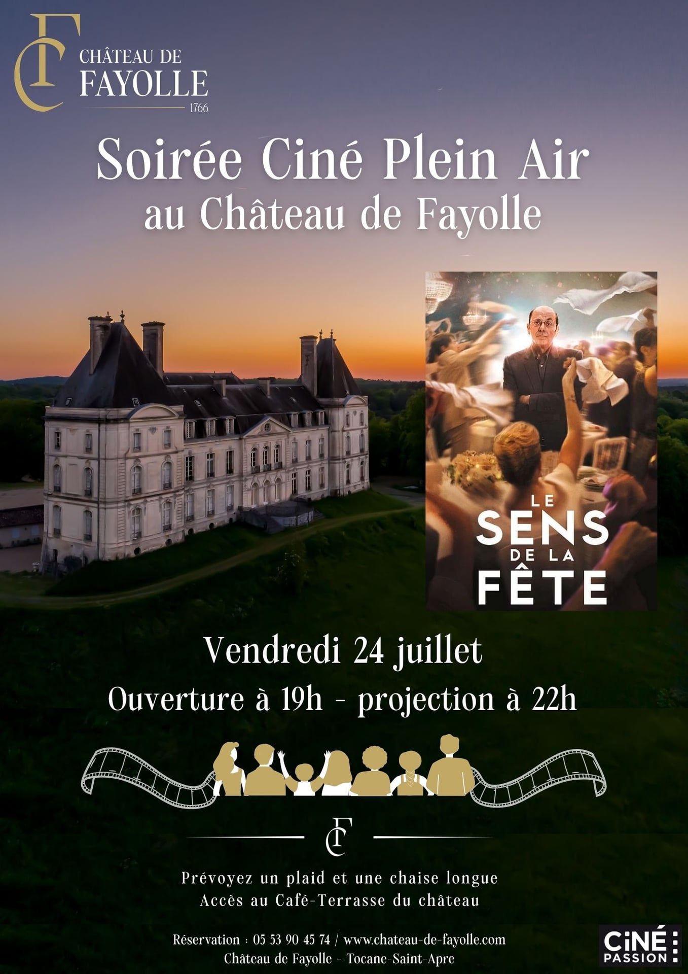Cinéma en plein air : Le sens de la fête