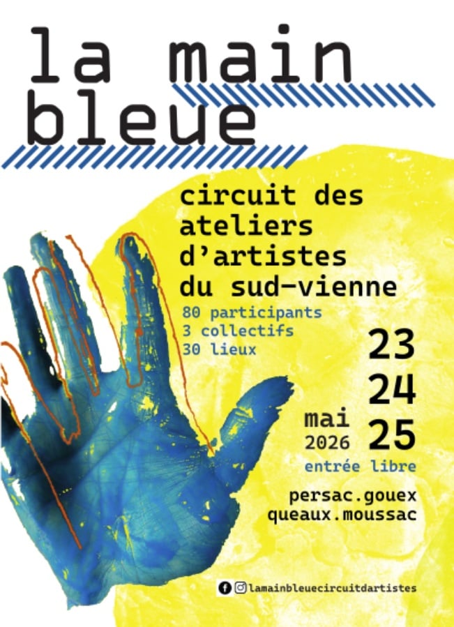 La Main Bleue - Circuit des ateliers d'artistes du Sud-Vienne
