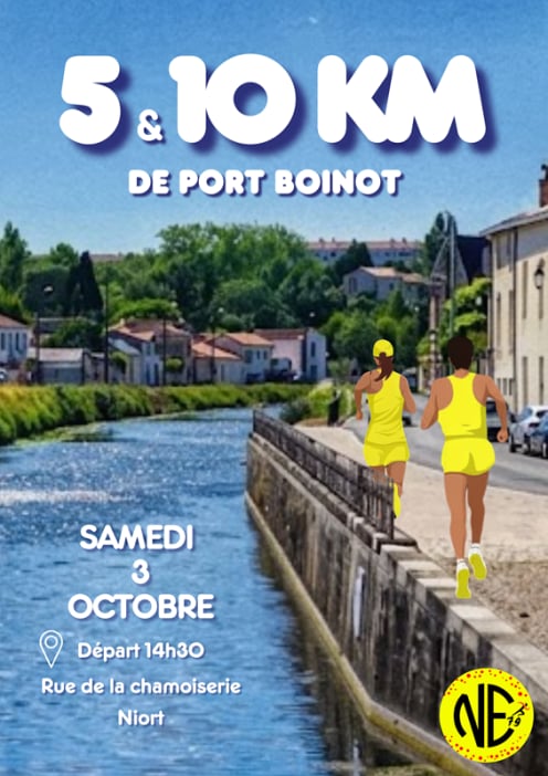 Course à pied - Les 5 & 10 km de Port Boinot à Niort