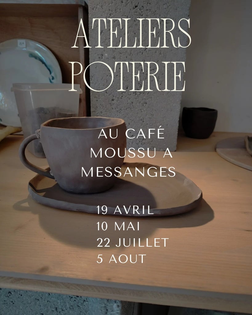 Atelier poterie au moussu