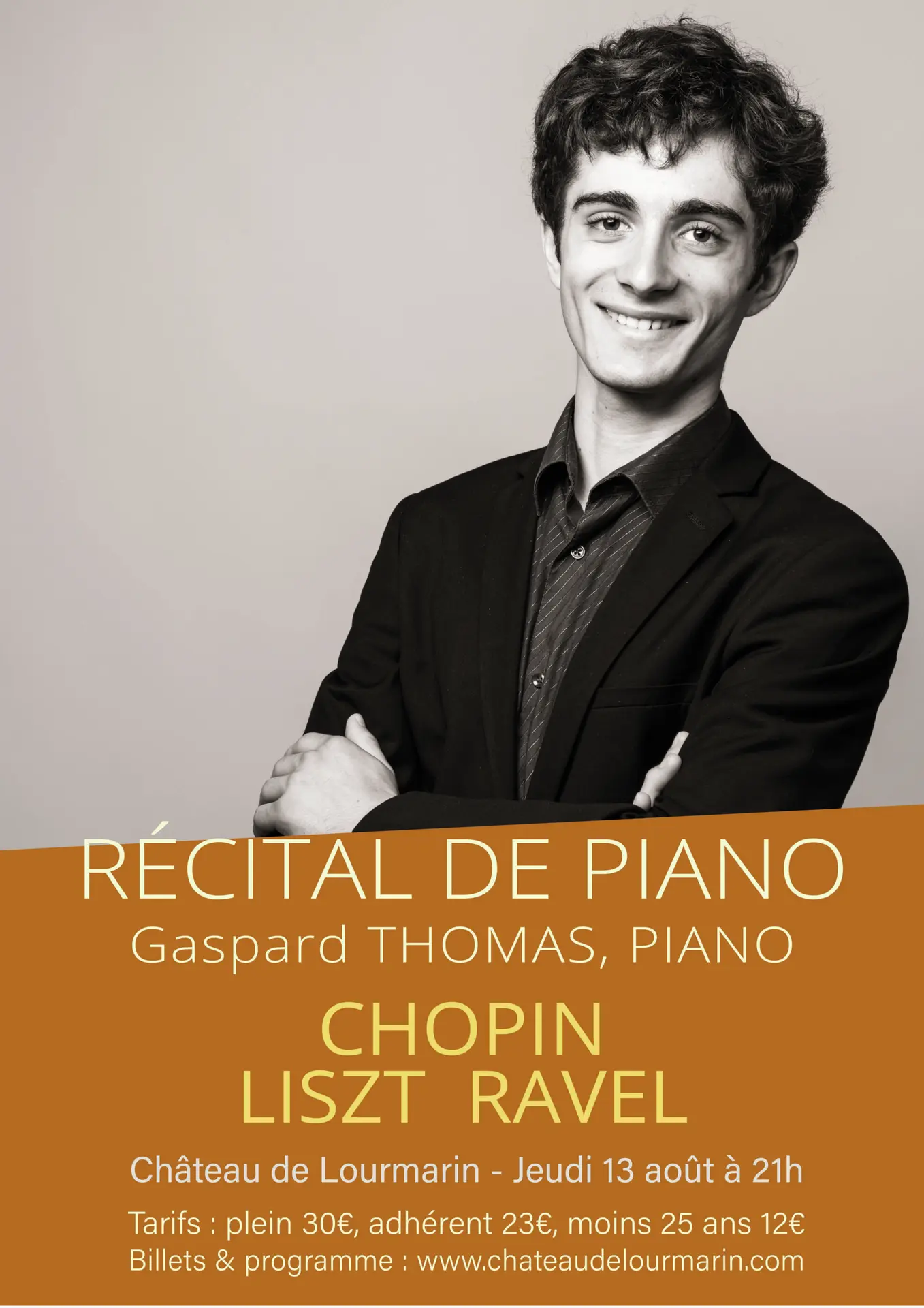 Récital de piano - Gaspard Thomas