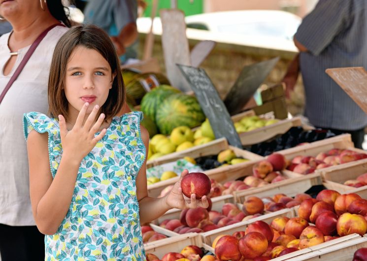 Marché estival d’Aiguèze