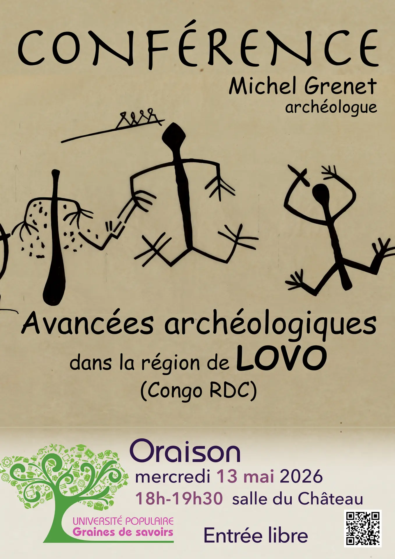 Conférence "Découvertes de la région du Lovo"