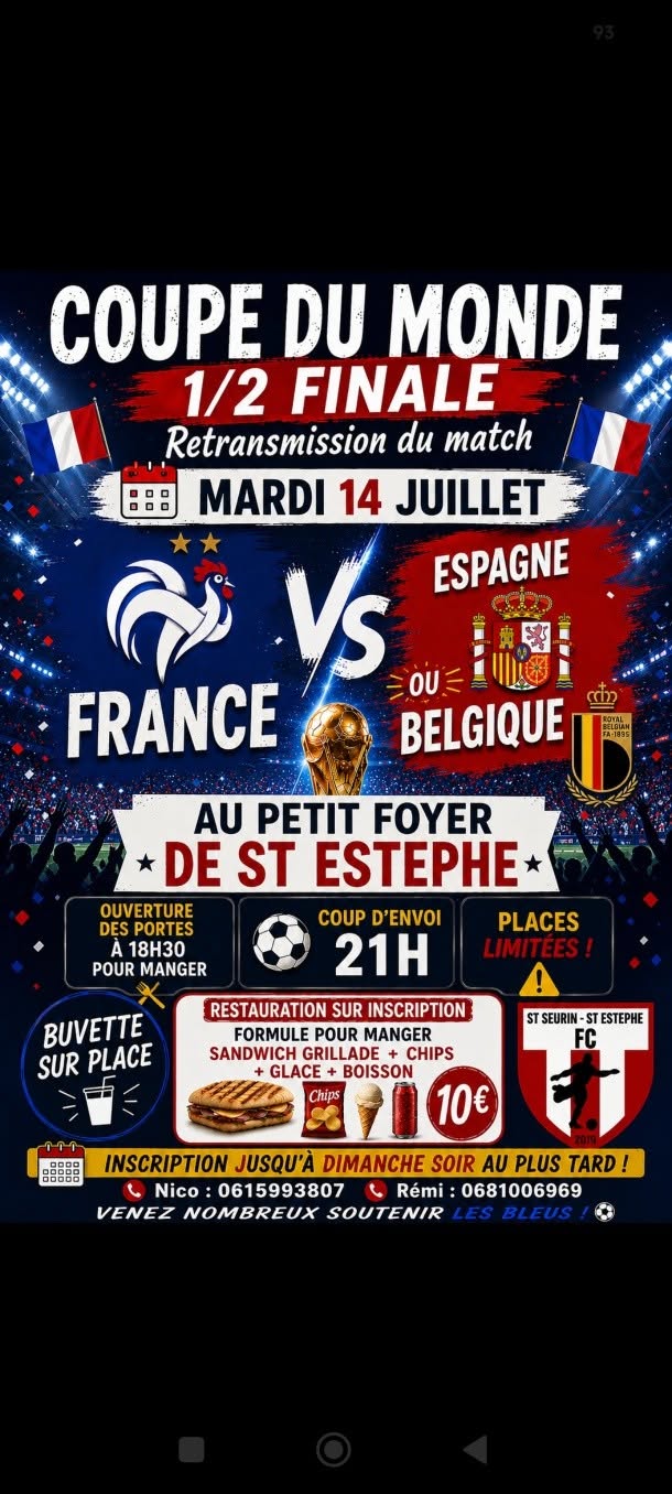 Coupe du Monde 2026 : soirée retransmission à Saint-Estèphe