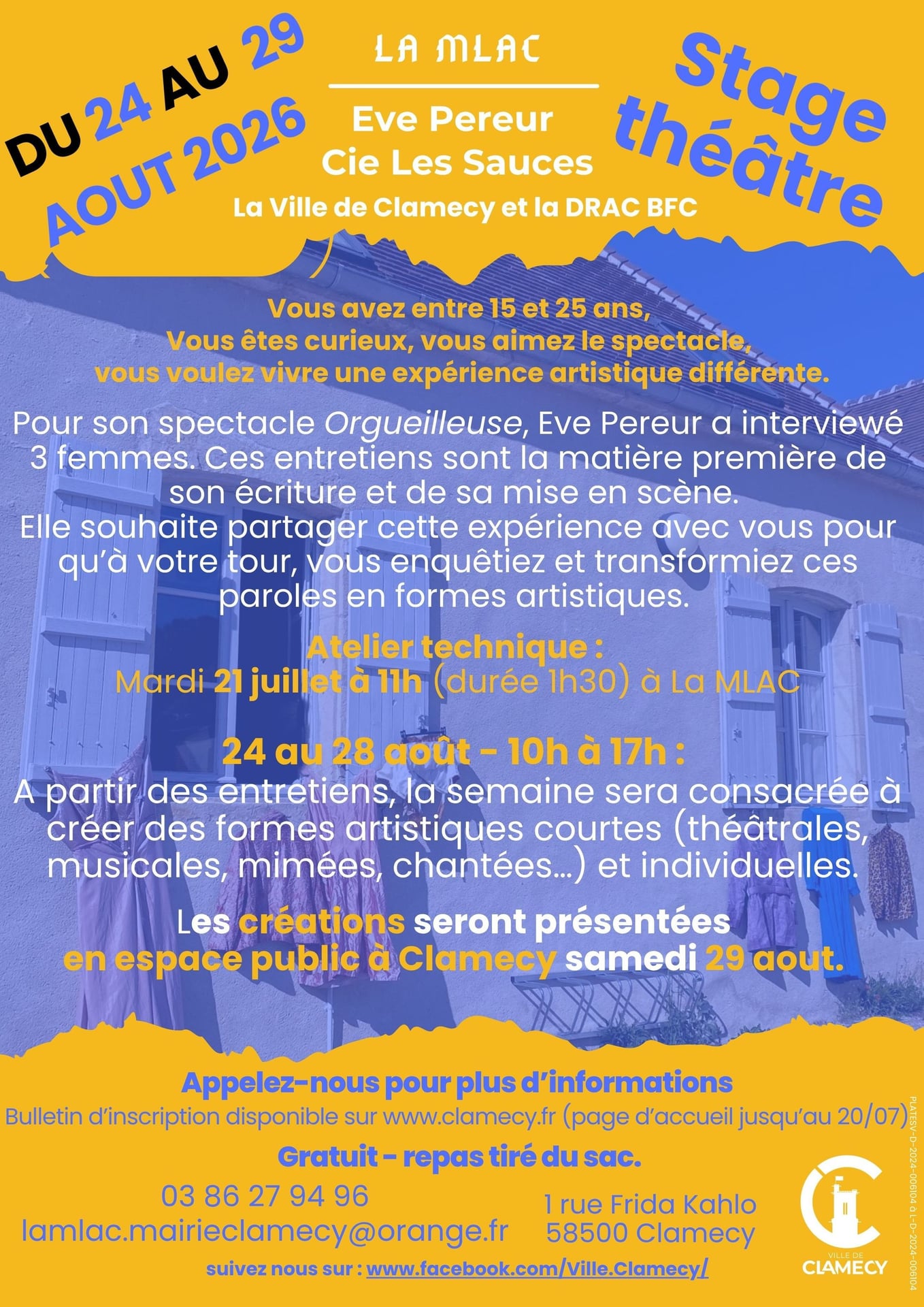 Stage de Théâtre