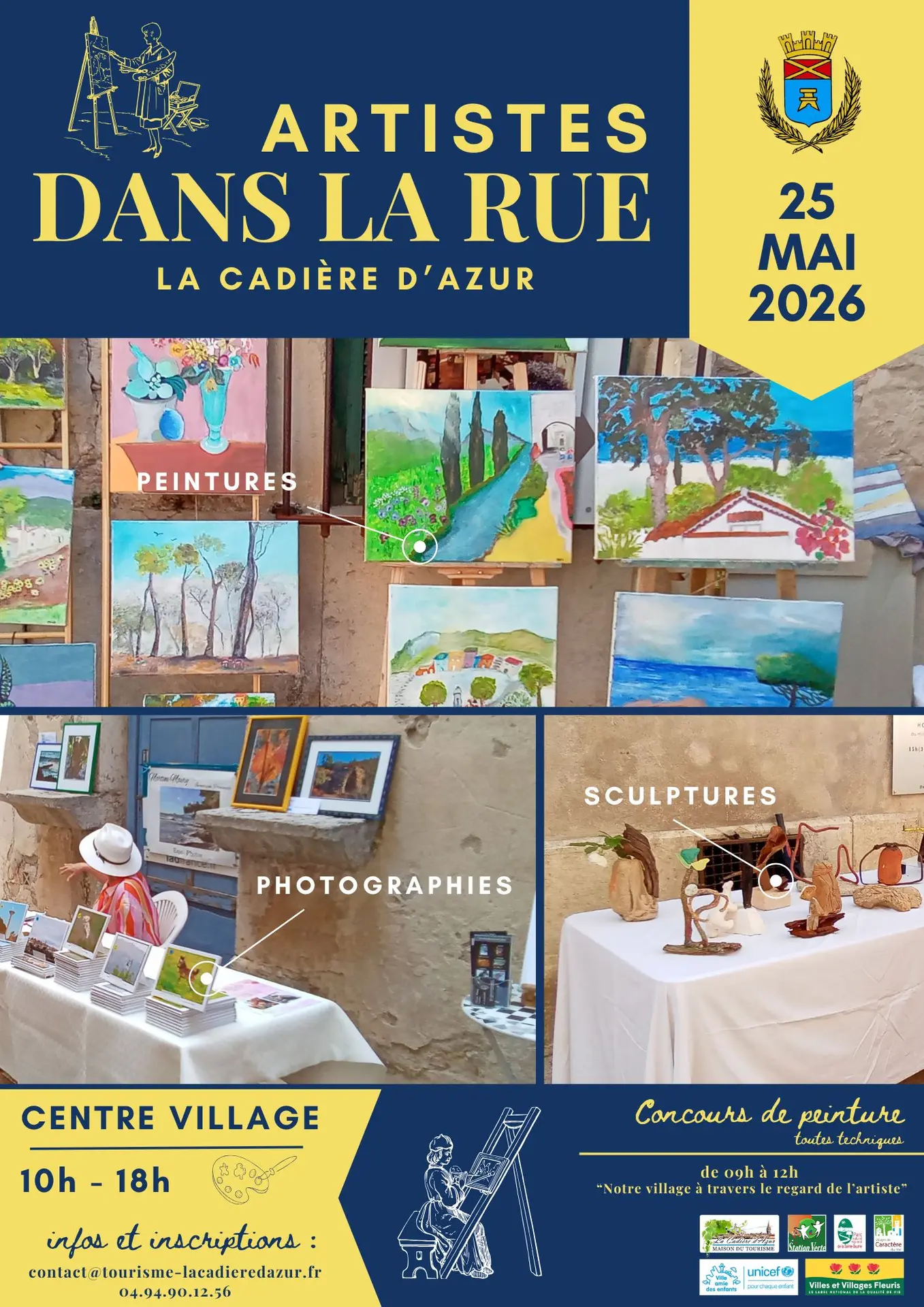 Les artistes dans la rue