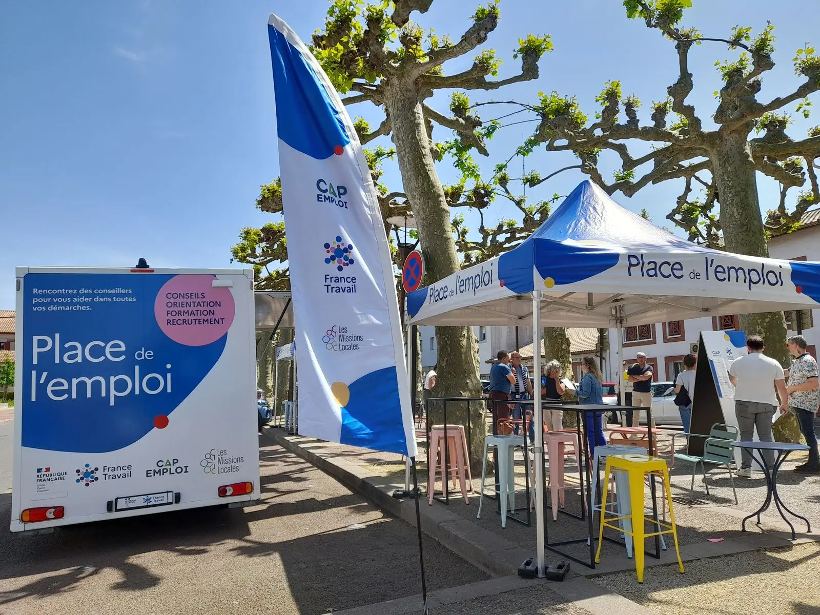 Camion de l'emploi