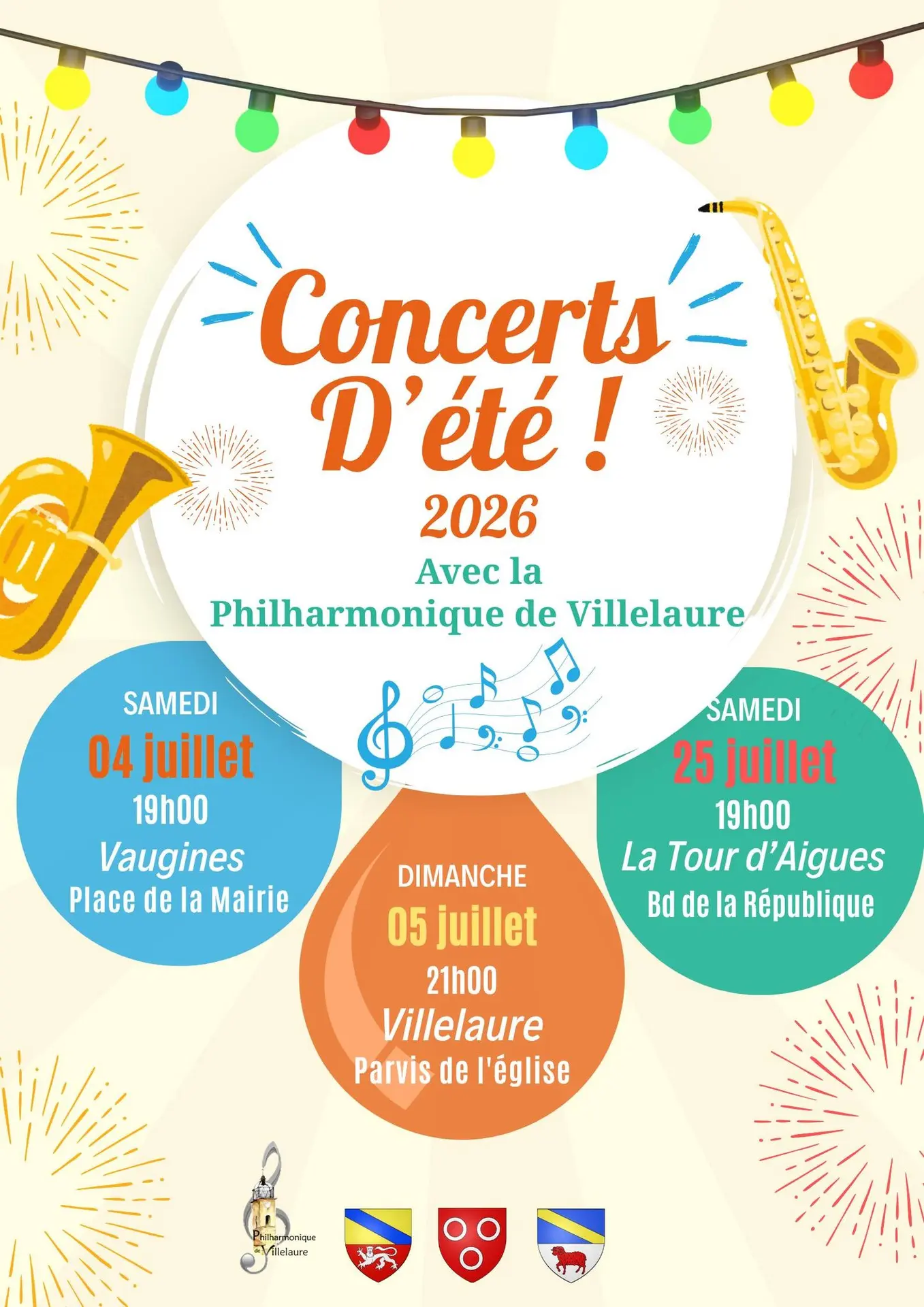 Concert d'été à La Tour d'Aigues