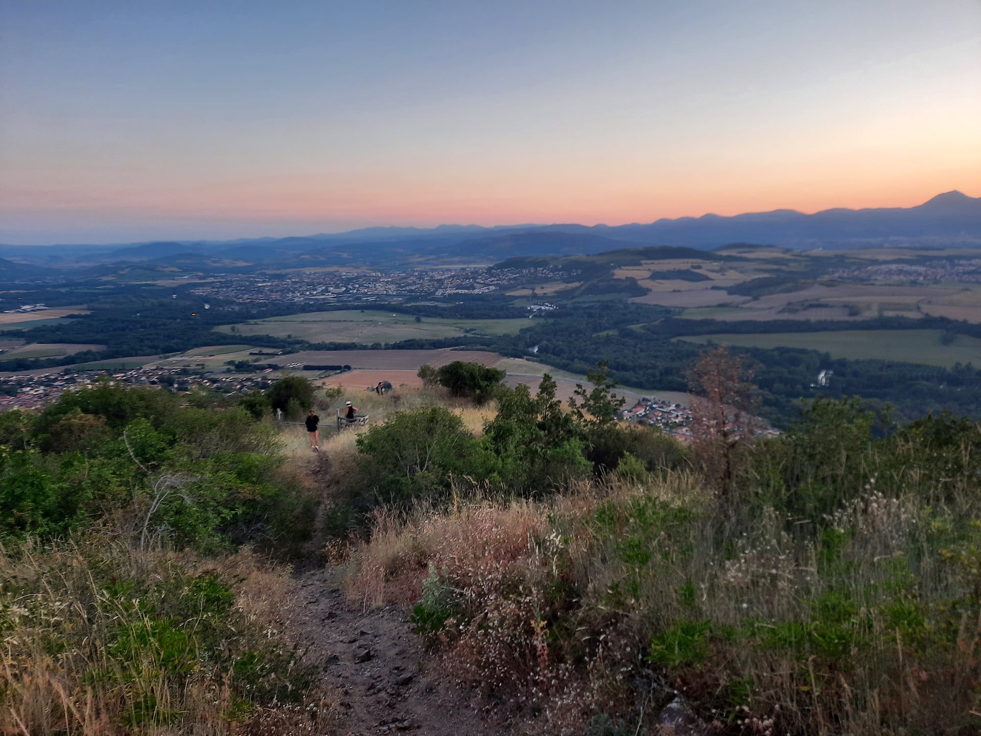 Visite à la tombée de la nuit - Balade au crépuscule au puy de Pileyre