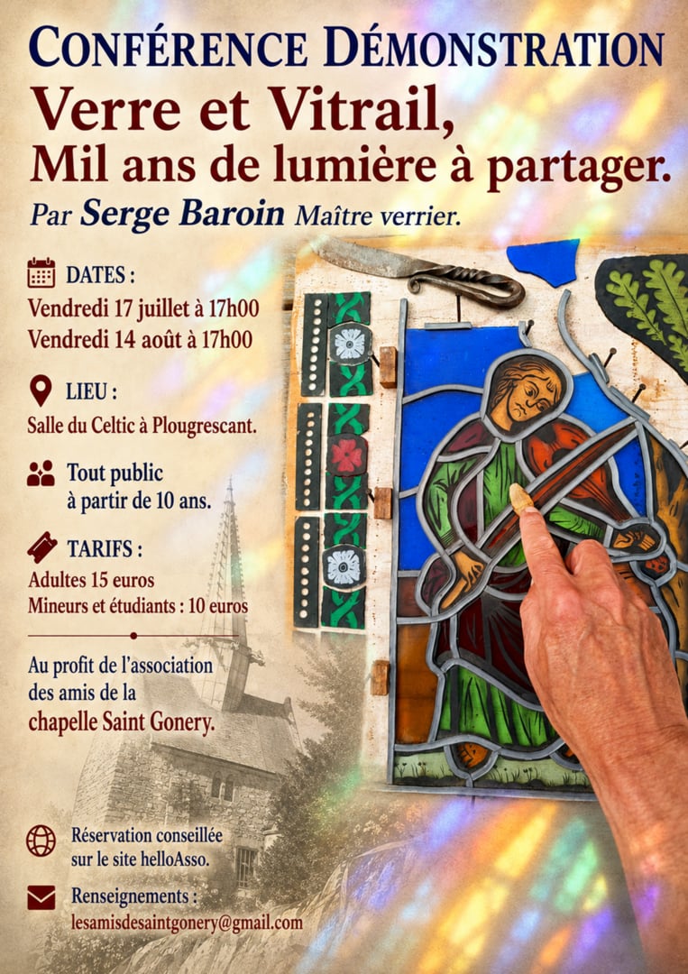 Verre et vitrail, mille ans de lumière à partager