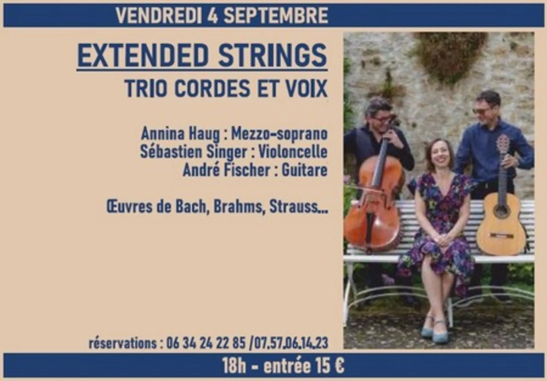 Concert "Extended Strings" - Musique dans la Nef