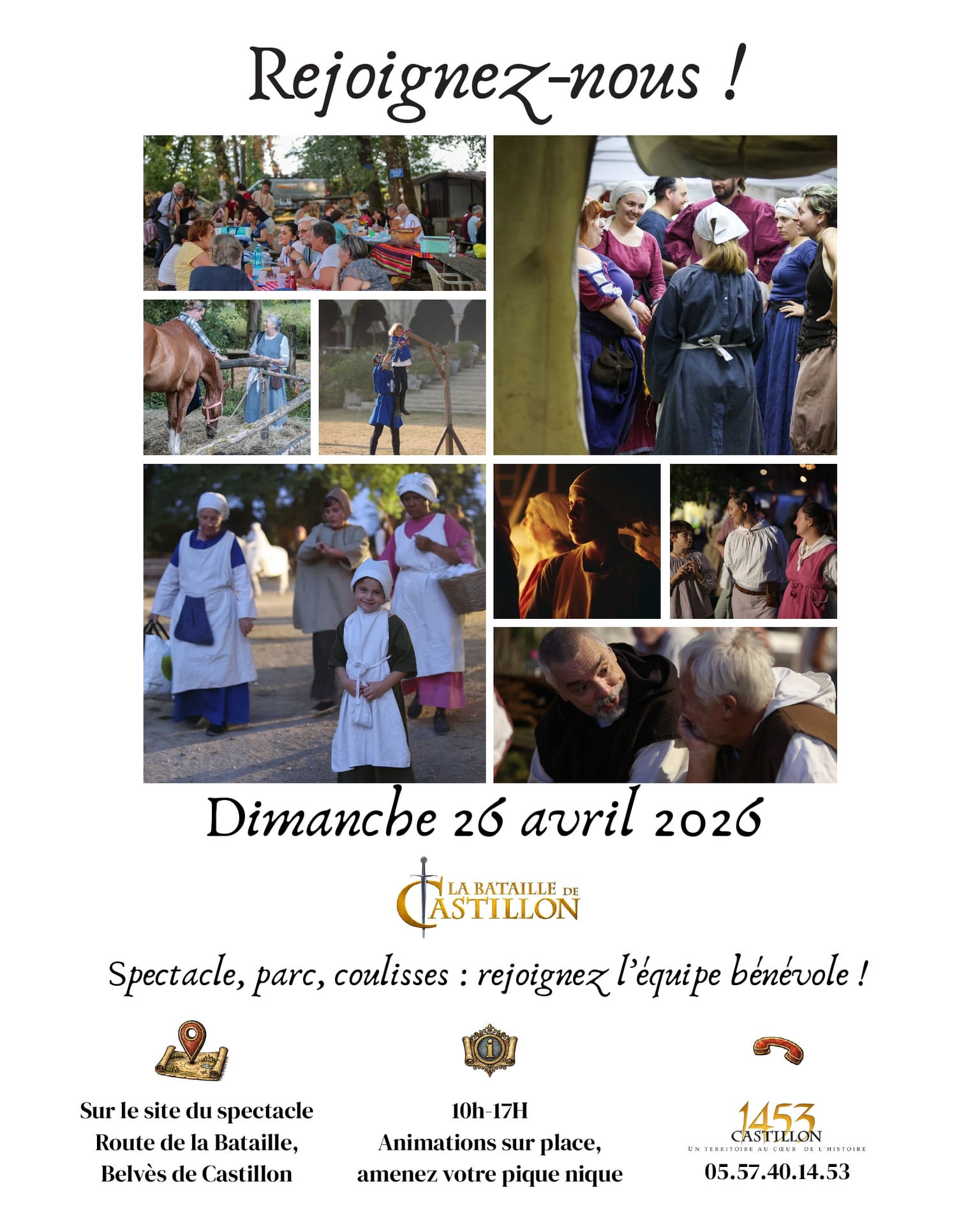 Journée portes ouvertes La Bataille de Castillon