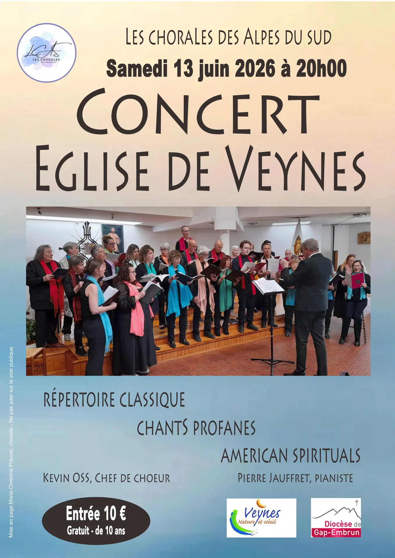 Concert à l'Eglise de Veynes