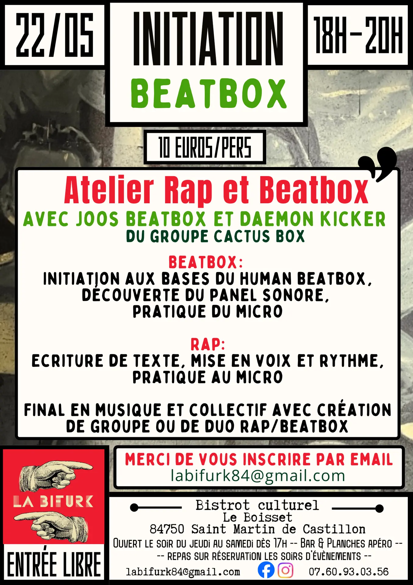 Atelier Rap & Beatbox